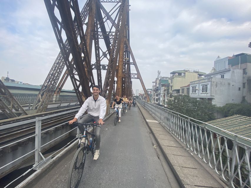 Hanoi: Bike Tour Through Hidden Gems and Banana Island - Train Street, timing, and a little luck