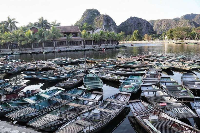 Hanoi:Ninh Binh-Trang An-Mua Cave-Hoa Lu&Cycling BEST SELLER - Cycling through a quiet village