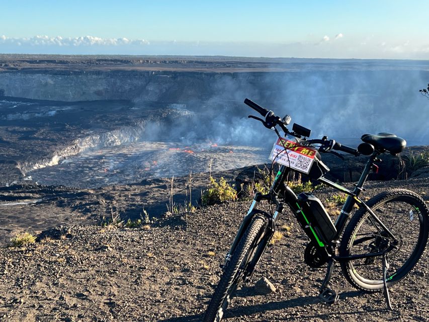 Hawaii: Volcanoes National Park E-Bike Rental and GPS Audio - Steam vents and the feel of Kilauea