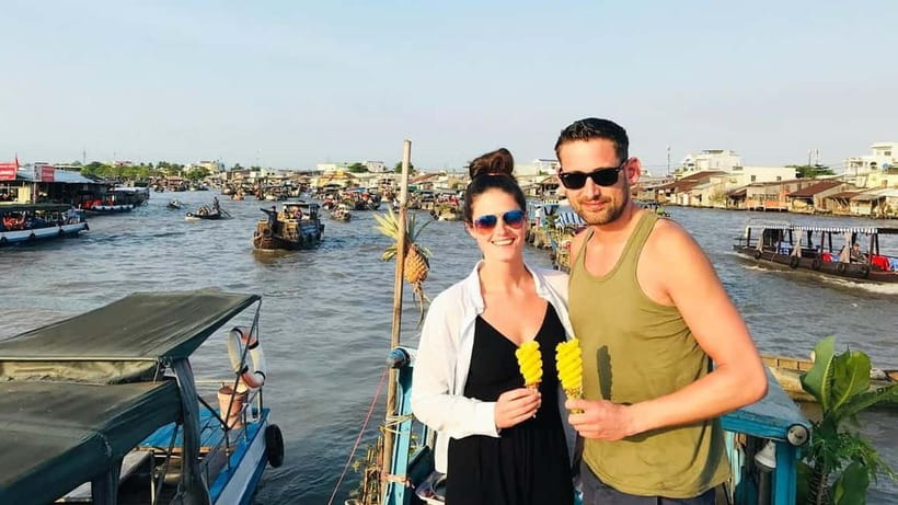 HCM: 2-Day Mekong Floating Market with Cooking & Bike Ride - The small canal boat ride is the quietest moment