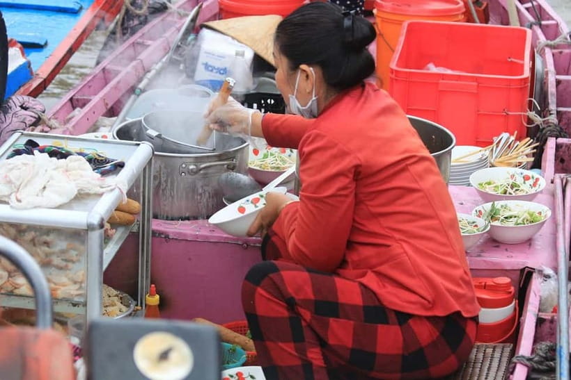 HCM: 2-Day Mekong Floating Market with Cooking & Bike Ride - A bicycle ride through village roads