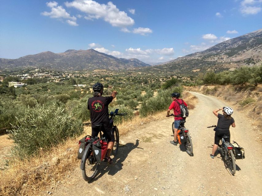 Heraklion: Wine Tasting E-Bike Tour - The ride back after the wine tasting