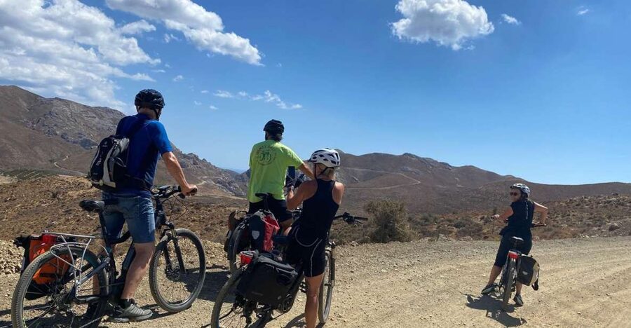 Heraklion: Wine Tasting E-Bike Tour - Gournes and Athanati, where the city falls away