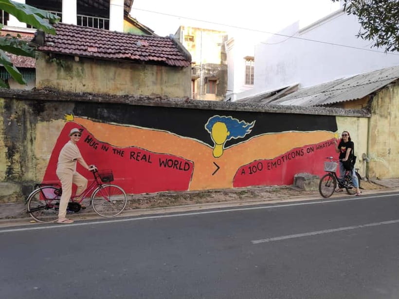 Heritage Bike tour of Pondicherry - Beach stretches and photo stops