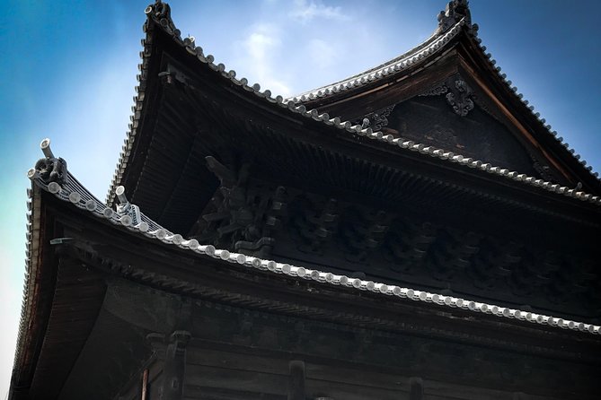 Hidden Kyoto E-Biking tour - Kitano Tenmangu, a shrine with a different character