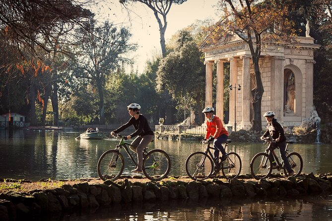 Highlights & Hidden Gems Tour with Top E-bike - Villa Borghese gives the ride some breathing room