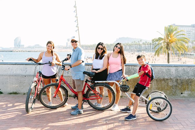 Highlights & Hidden Spots of Barcelona Bike Tour w/ Local Guide - The Sagrada Familia: a major sight from the outside
