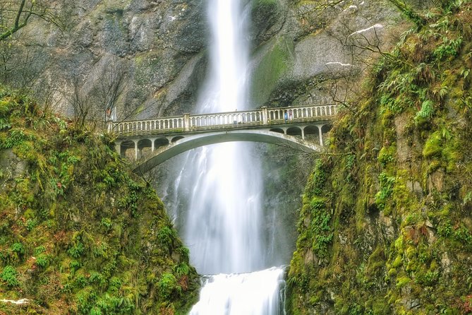 Hike and Bike Tour to Columbia River Gorge Waterfalls - Multnomah Falls and Benson Bridge