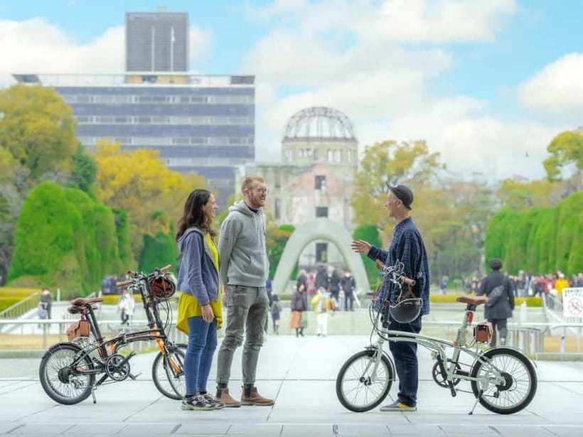 Hiroshima: Peace Cycling Tour with Local Guide - The three-hour route: more sites and a wider picture