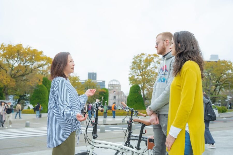 Hiroshima: Peace Cycling Tour with Local Guide - Timing, groups, and cancellation details