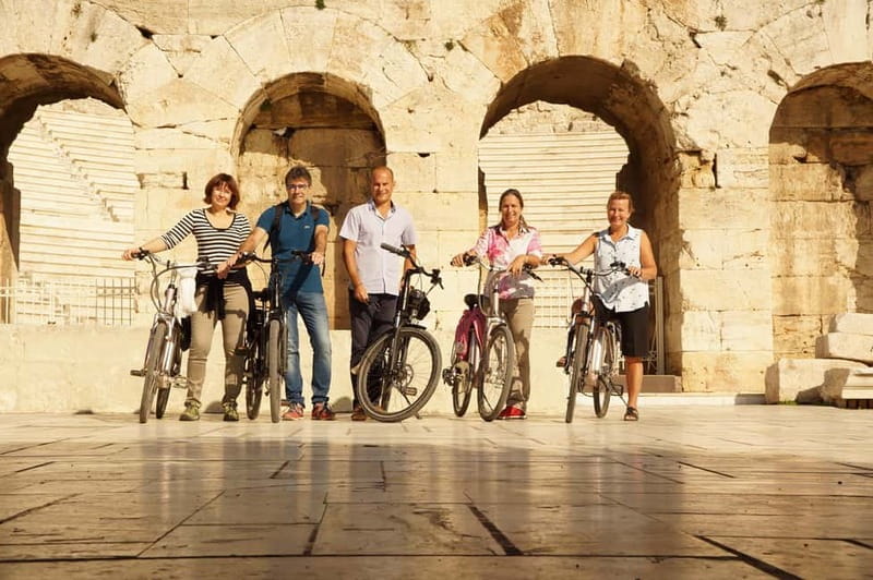 Historic Athens: Small Group Electric Bike Tour - The Acropolis slopes, Odeon, and Areios Pagos