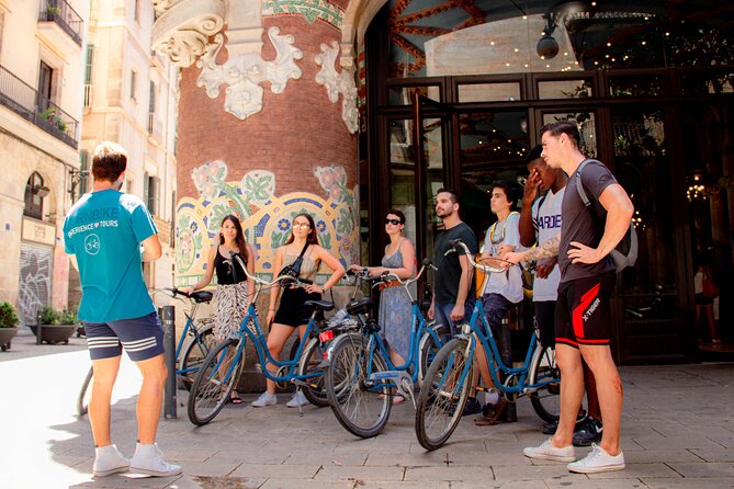 Historical and Modernist Bike Tour Barcelona - El Born, Santa Maria del Mar, and the city’s medieval heart