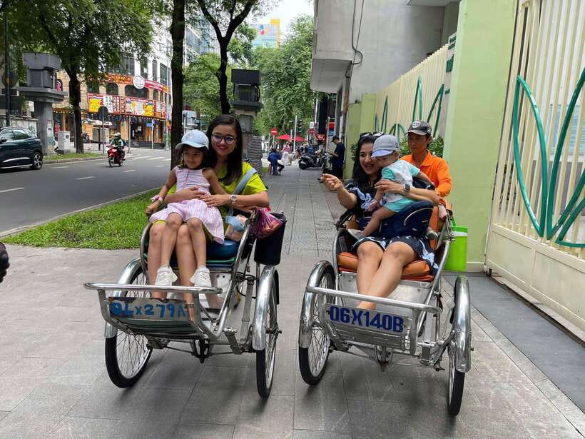 Ho Chi Minh City Sightseeing Panoramic Cycling Tour By Cyclo - Nguyễn Hue Walking Street and the Pink Church