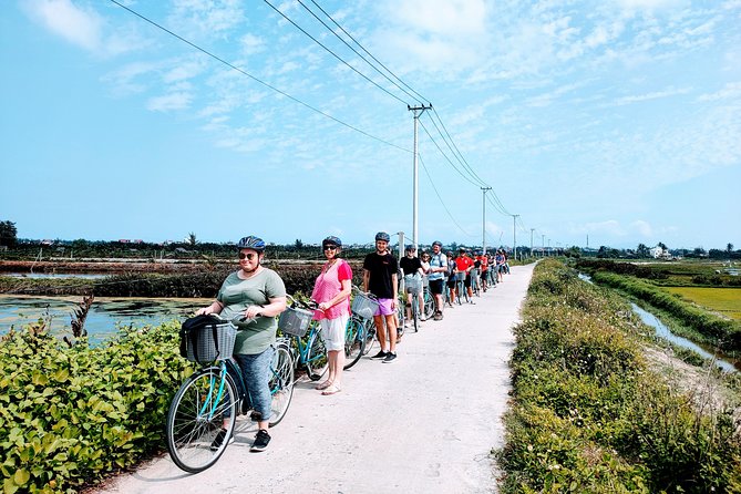 Hoi An Countryside Biking Tour(Vegetable village -basket boat - fishing village) - The Water Coconut Forest and Basket Boat Ride