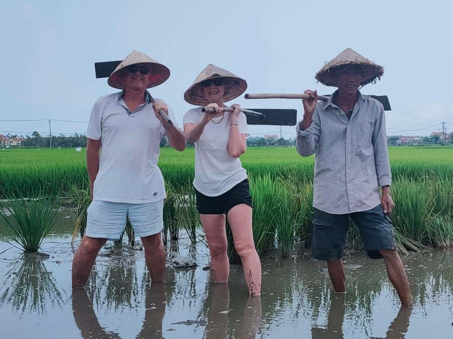 Hoi An: Countryside by Cycling, Buffalo Riding & Do Farming - Cooking Banh Xeo with a local family
