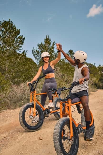 Ibiza: E-Bike self-guided rental adventure - Santa Eulalia and the Historic River Bridge