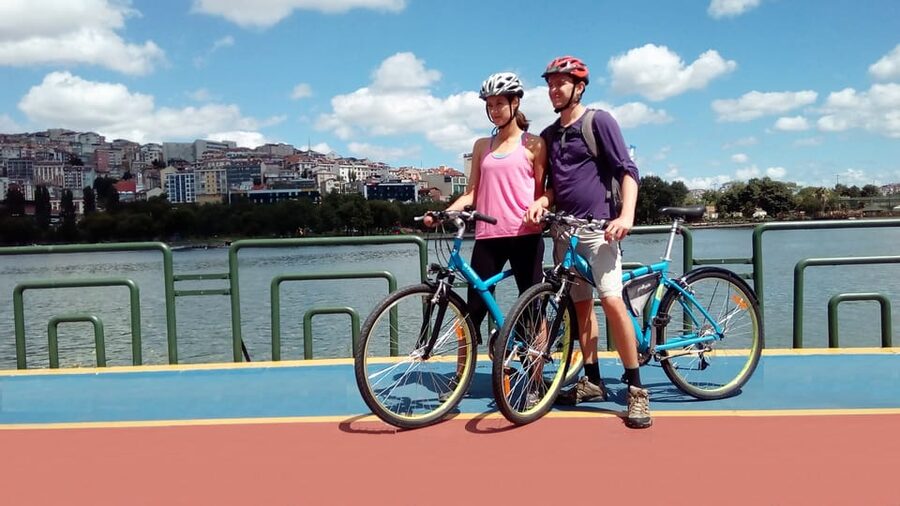 Istanbul: Eurasia Bike & Boat Half-Day Tour - Key points at a glance