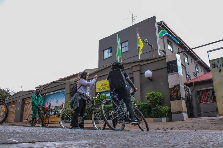 Johannesburg: Inner City Guided Cycling Tour - Ellis Park Stadium and Bertrams
