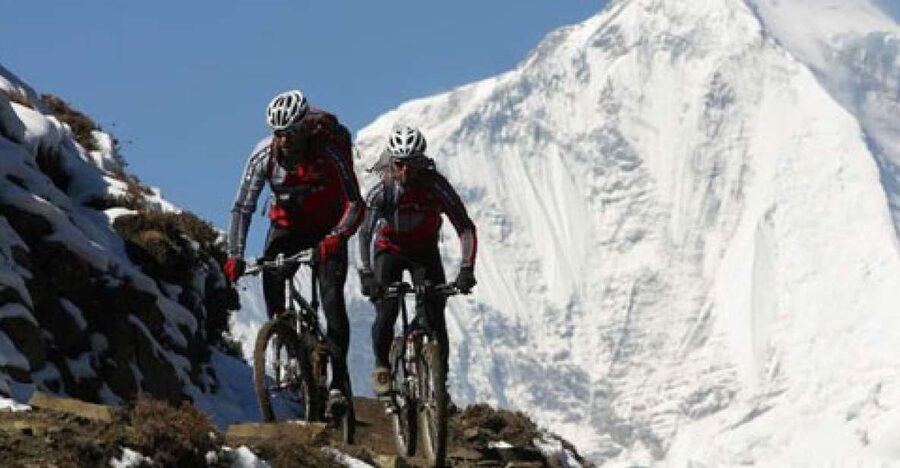 Kathmandu and Surrounding Full-Day Mountain Biking Tour - Picking the right route for your ability