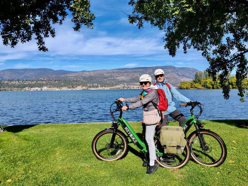Kelowna: E-Bike Guided Wine Tour with Lunch & Tastings - The first 30 minutes through southeast Kelowna