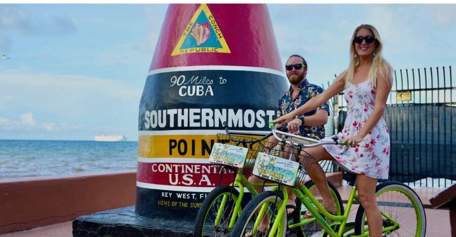 Key West: Guided Bicycle Tour with Key Lime Pie - Truman’s Little White House and Mile Marker Zero