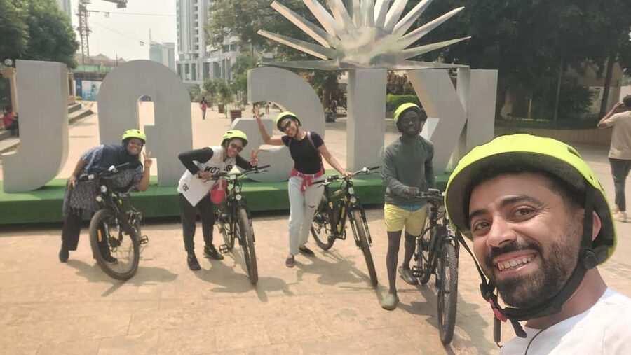 Kigali E-Bike City Tour with Breakfast - Nyarutarama Golf Lake and the Hill Views