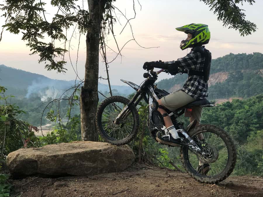 Koh Samui: Surron Electric Dirt Bike Jungle Adventure 2H - Green Secret Viewpoint and the private waterfall