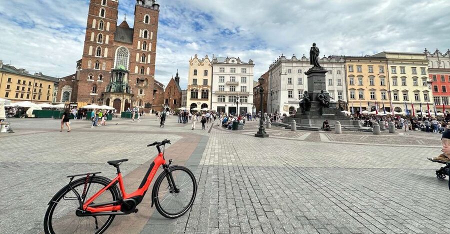 Krakow: 3-Hour Small Group Tour on E-Bike - Riding conditions, pace, and comfort