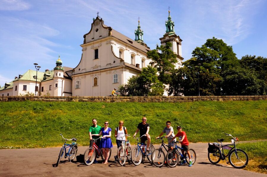 Krakow: Highlights of Krakow Bike Tour - Small Group - Meeting Under Adam Mickiewicz