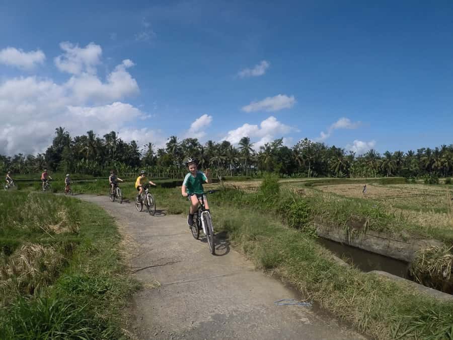 Kuta: Kintamani Culture and Nature Guided Cycling Tour - Starting with hotel pickup and a safety briefing