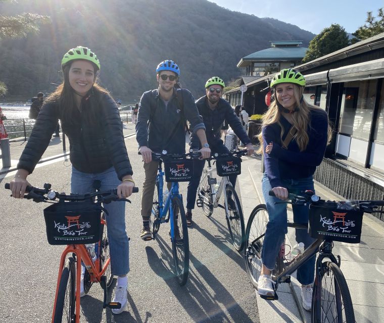 Kyoto: Afternoon Bamboo Forest and Monkey Park Bike Tour - Tenryuji Temple and its Zen gardens