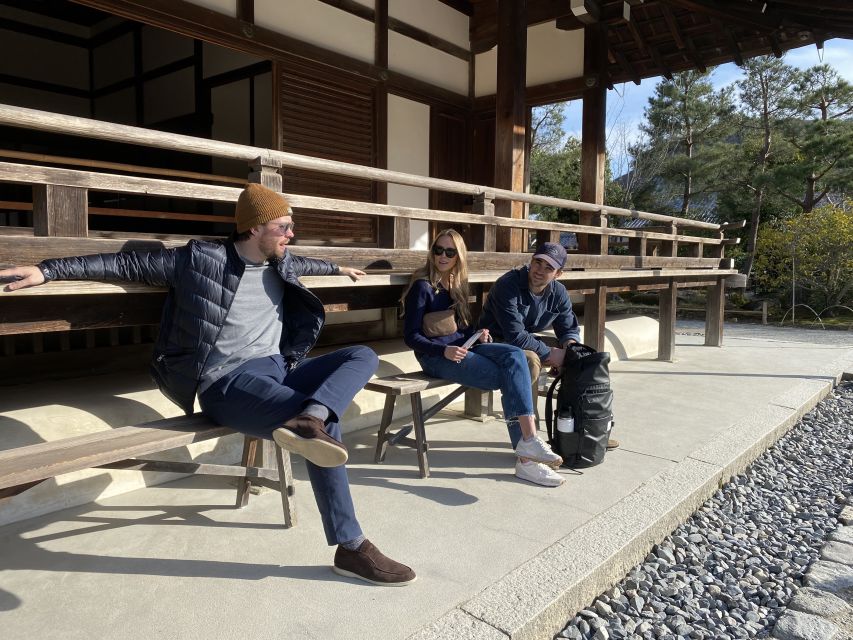 Kyoto: Afternoon Bamboo Forest and Monkey Park Bike Tour - Togetsukyo Bridge and the ride back