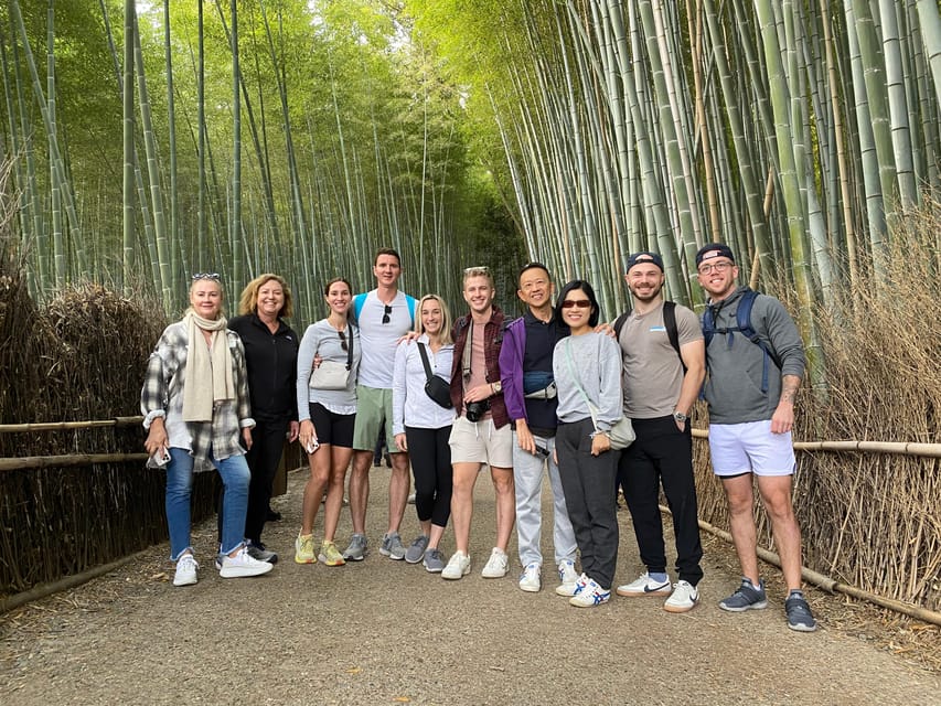 Kyoto: Full-Day City Highlights Bike Tour with Light Lunch - Arashiyama Bamboo Grove: a quiet start with a crowded reputation