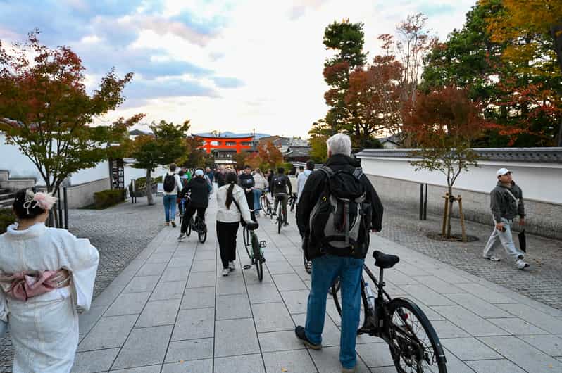 Kyoto: Half-day Guided Bike Tour with Fushimi Inari - Canals and the Kamo River give the ride room to breathe