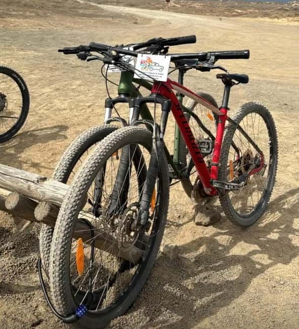 LA GRACIOSA: Bike rental MOUNTAIN BIKES - The 16-kilometer northern circuit