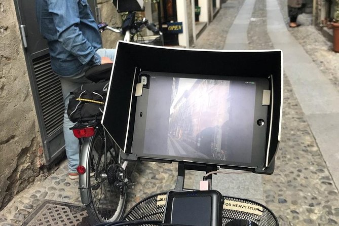 Lake Como: eBike City Tour Guided by an iPad and a Tour Leader - Villas, a café pause, and the ride to Cernobbio