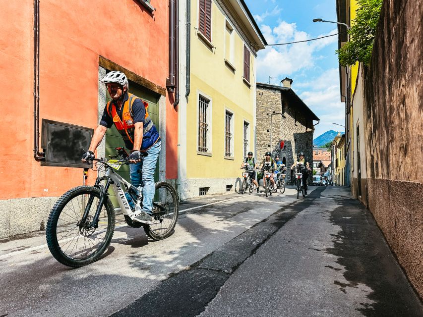 Lake Como: eBike Tour with Live Guide, eHelmet, and iPad - Following Como’s historic center and lakeside route