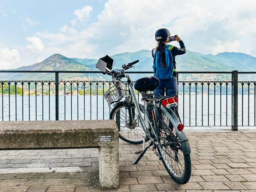 Lake Como: eBike Tour with Live Guide, eHelmet, and iPad - How the electric bikes change the morning