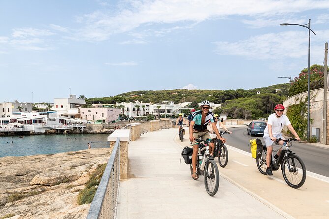 Lecce to Gallipoli E-Bike Tour with Swim, Farm Tasting +Taxi back - Swimming at Santa Maria al Bagno