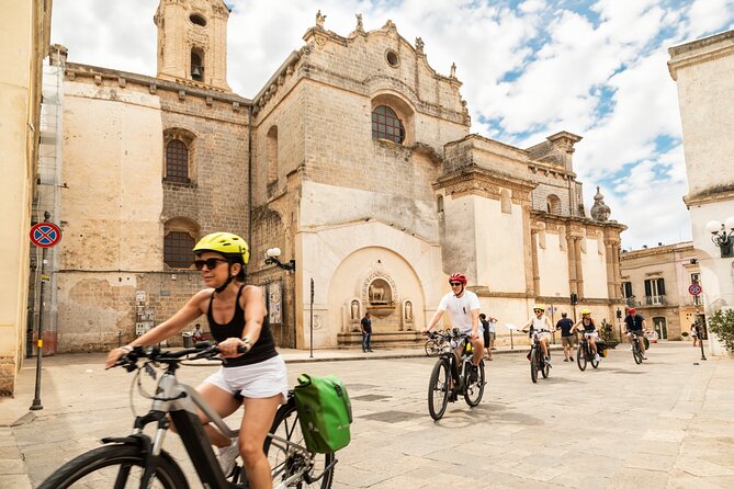 Lecce to Gallipoli E-Bike Tour with Swim, Farm Tasting +Taxi back - Who Will Enjoy This Ride Most