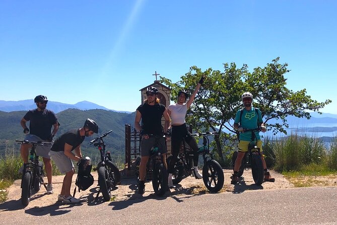 Lefkada: Mountain Gems Electric Fat Bicycle Tour & Tasting - Passing through Platistoma to Alexandros