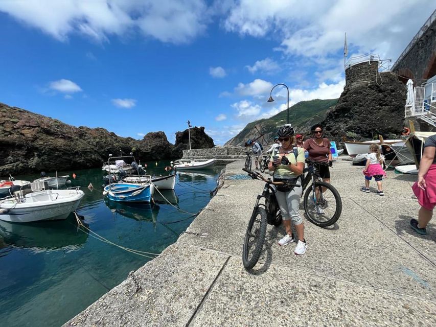 Levanto: Guided E-Bike Tour in Framura with Wine & Focaccia - Climbing from Levanto toward Framura