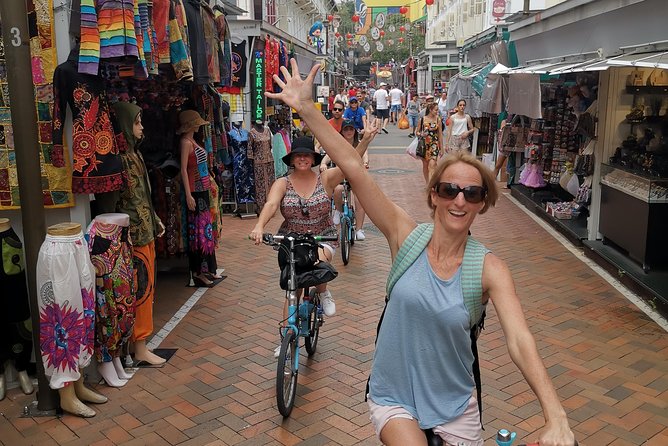 Lion City Bike Tour of Singapore - Little India and a second refreshment stop