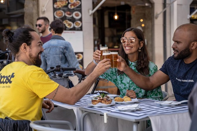 Lisbon E-Bike Guided Food Tour with Five Food Tastings - Praça do Comércio and the city rebuilt after 1755