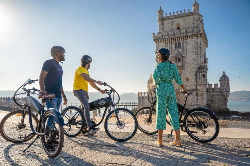 Lisbon: Electric Bike Tour by the River to Belém - Jerónimos Monastery and Manueline detail
