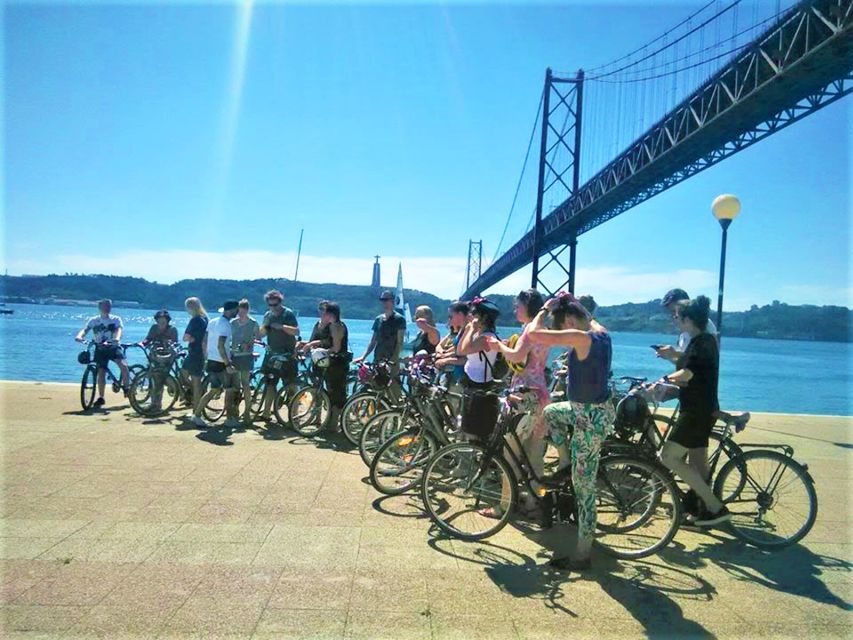 Lisbon: Guided E-Bike Tour to Belém - Along the Tagus beneath the 25 de Abril Bridge