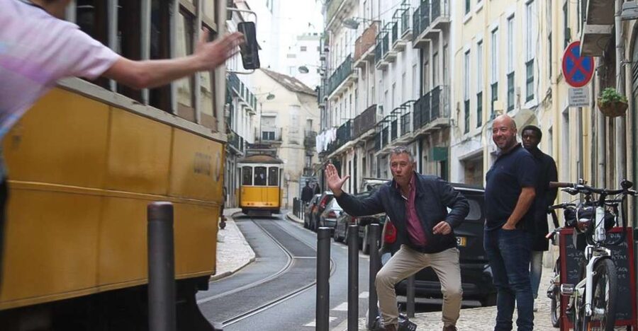 Lisbon: Portuguese Petiscos Tasting Tour by E-Bike - Chiado brings the third tasting