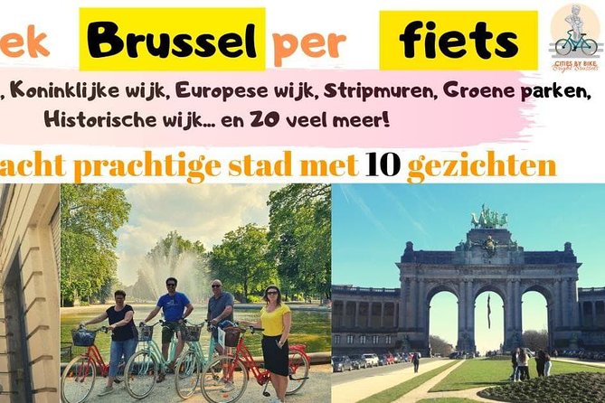 Lively Brussels Highlights Bike tour DUTCH - Marolles, Sablon, and Brussels beyond the postcard
