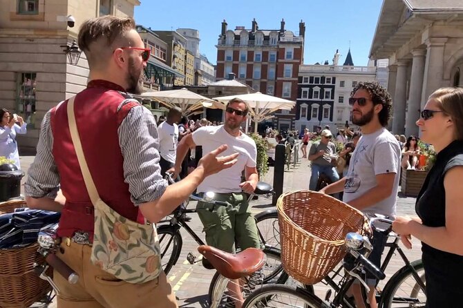 London Bike Tour: Landmarks, Secret Gems, Pub Stop & Street Art - Starting at Hercules Road with a British bike