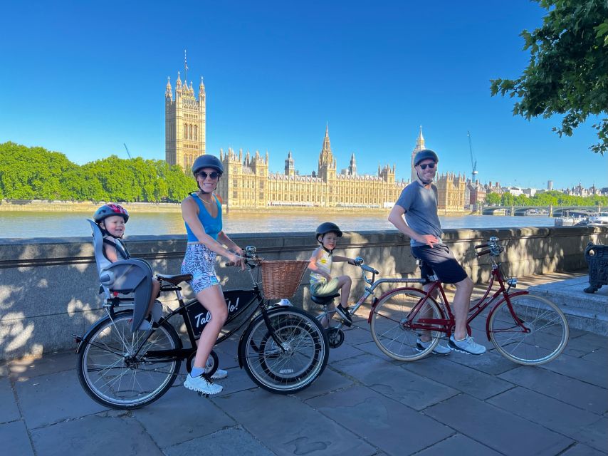 London: Private Family Guided Bike Tour with Childseats - Why a bike works well for central London